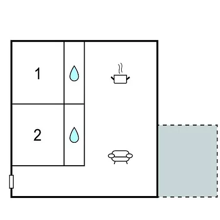 Two Bedroom Cozy In アパート バニョレ